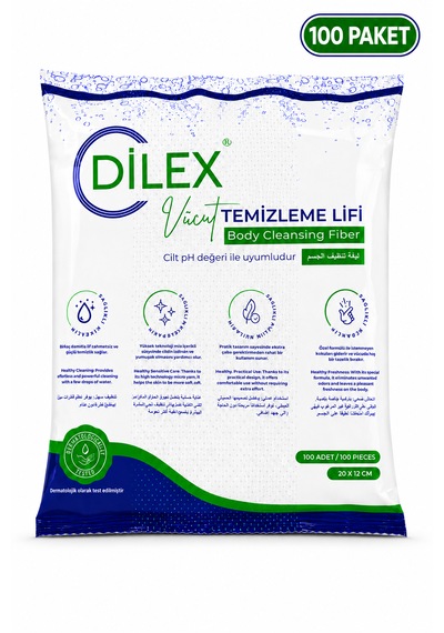 Dilex Vücut Temizleme Lifi 20'li 100 Paket