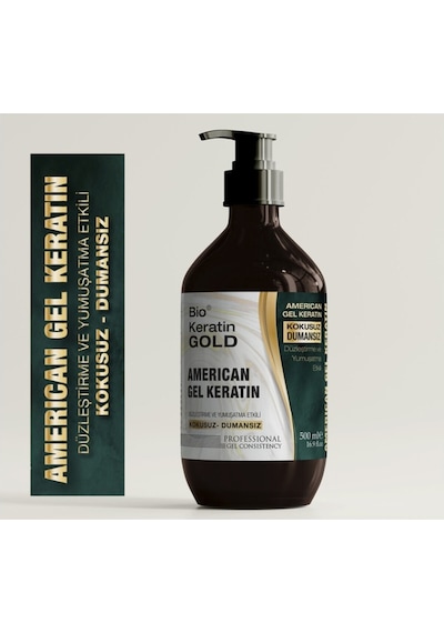 Bio Keratin Gold Kokusuz Dumansız 2'li Jel Keratin Seti