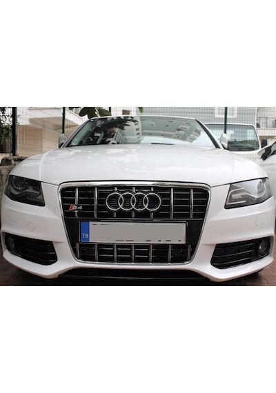 Autogp Audi A4 S4 Ön Panjur Izgara 2008 / 2012 B8 Oem Gr-s4-ad-a4b8-0812-001