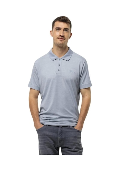 Jack Wolfskin Travel Polo Erkek Tişört 1809721tr-mavi