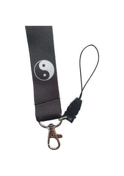 Yin Yang Kart Askısı Yaka Kartı Boyun Askı İpi Telefon Askısı Yatay Dikey Kart Koruyucu
