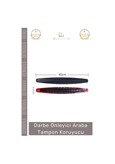 Tamponkoruyucu Karbon Desenli Beyaz Çizilmez Esnek Darbe Emici Kaliteli  Araba Tampon Koruyuc