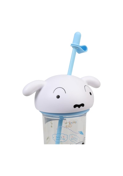 Vagonlife Crayon Shinchan Tritan Pipetli Matara 500 Ml - Beyazstandart Beyaz