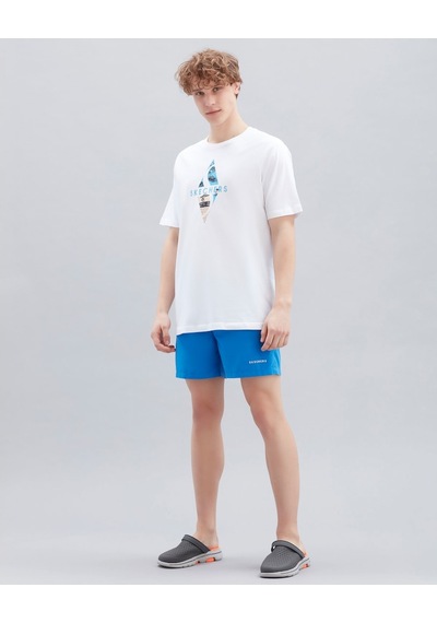 Skechers Swimwear M 5 Inch Swimshort Erkek Mavi Deniz Şortu S211654-400