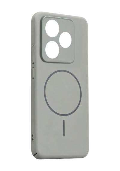 Huawei Honor 600 Lite Mika Pc Magsafe Kapak - Gri Çok Renkli