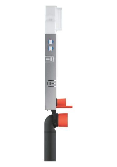 Grohe Uniset İnce 80mm Gömme Rezervuar 39683000 Beyaz - Siyah