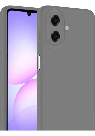 Samsung Uyumlu Galaxy A07 4g First Silikon Gri