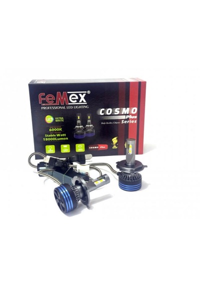 Yeni Cosmo Plus H4 Led Xenon 100w 18000 Lumen