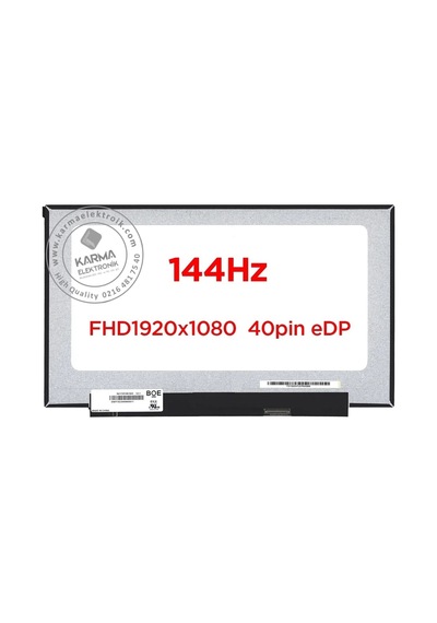 17.3" İnç 40pin Slim Fhd Ips 144hz 1920 1080 Lcd Ekran, Panel B173han04.0 Sağ Soket
