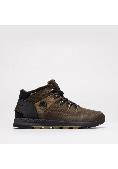 Timberland Sprint Trekker Mid Lace Up Waterproof Erkek Yeşil Bot-4057 Mılıtary Olıve