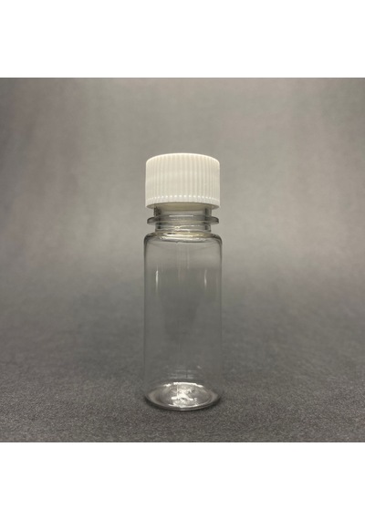 15 Cc Plastik Şişe - Beyaz Kapaklı - 15 Ml Kapaklı Pet Şişe X 10