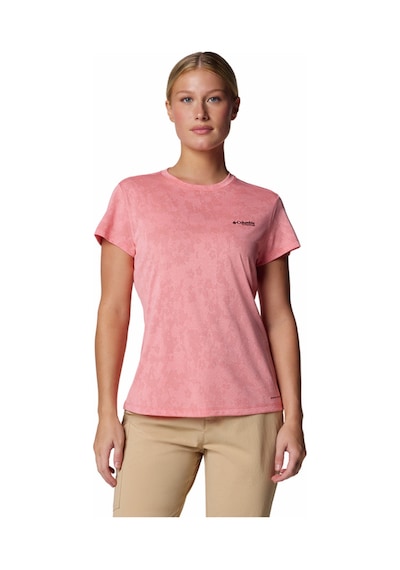 Columbia Bluebird Canyon Kadın Kısa Kollu Tişört-8213 Pembe