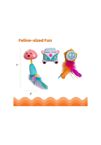 Festival Catnipli Kedi Çiğneme Oyuncağı 3' Lü Paket