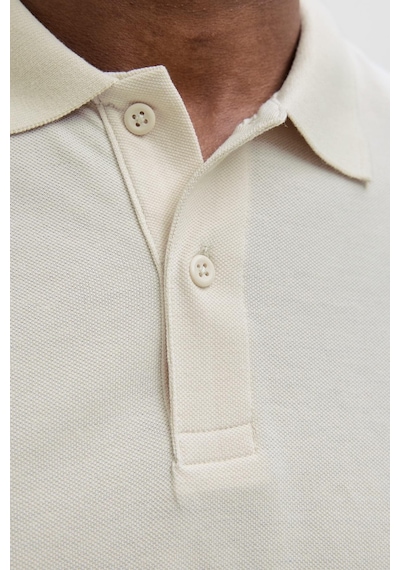Jack & Jones Jjkane Erkek Polo Tişört Kısa Kollu Şık Günlük Bej