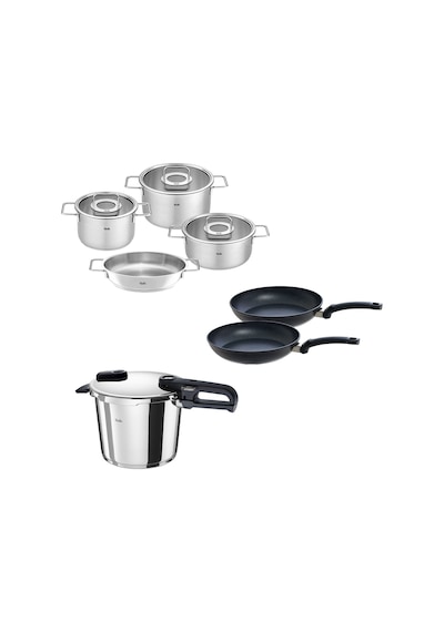 Fissler Vitaquick Edition 6 Litre Düdüklü Tencere + Pure Collection Tencere Ve Tava Seti Çok Renkli