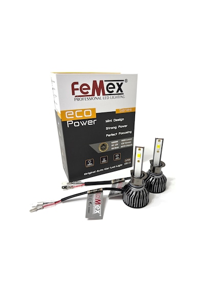 Opel Corsa D Led Xenon Uzun Far Aydınlatma Ampulu Femex Eco Power