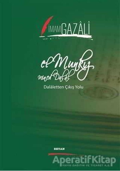 El Munkız Mined Dalal  - İmam Gazali  - Beyan Yayınları
