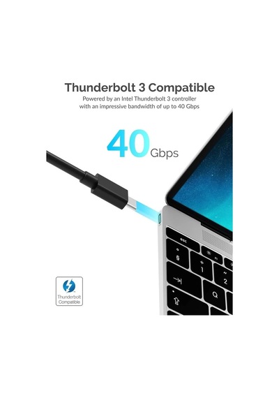 Sabrent Usb Tip C Bağlantı İstasyonu Ds-wspd Tb3 Dual Display Docking Station