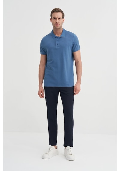 Cazador Erkek Polo Yaka Tshirt 46130 Koyu Mavi Mavi