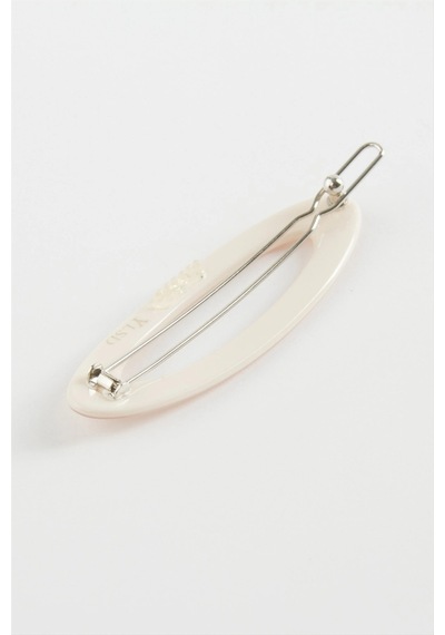 Oval Taşlı Klipsli Toka Çok Renkli 64462697