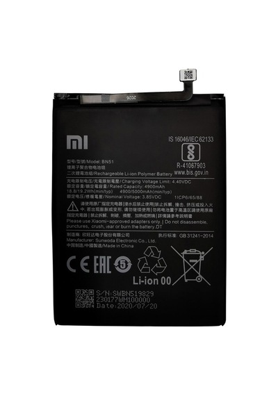 Redmi 8 A Kalite Batarya Bn51 - 5000 Mah Gns26140889