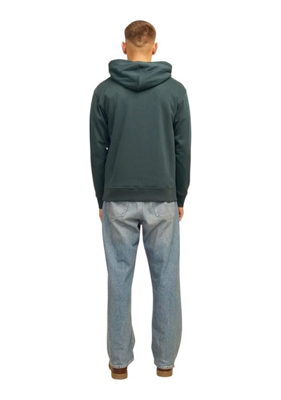 Jack & Jones Erkek Kapüşonlu Sweatshirt 12262421 Yeşil