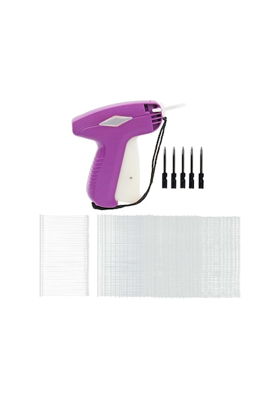 Hodbehod Standart 45 MM Tekstil Kılçık ve Tabancası ve 5'li Yedek İğnesi Set