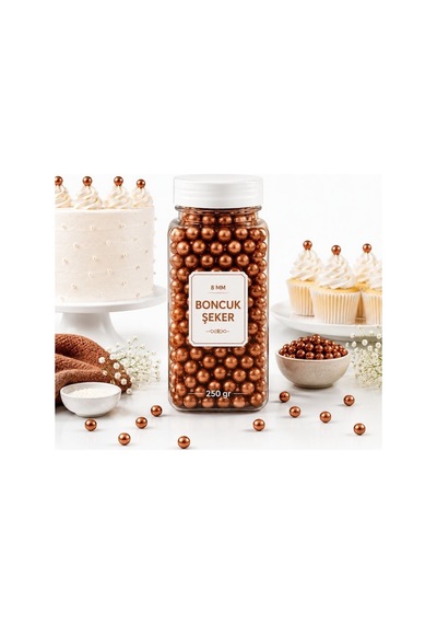 Dr. Gusto 8 Mm Bakır Boncuk Şeker 250 Gr