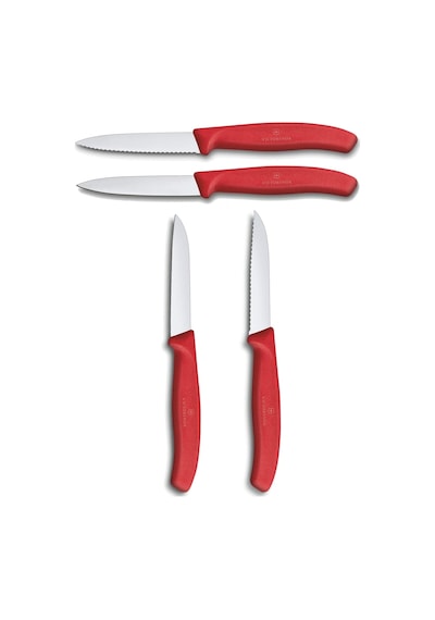 Victorinox 4 Adet Kırmızı Bıçak Set Kırmızı