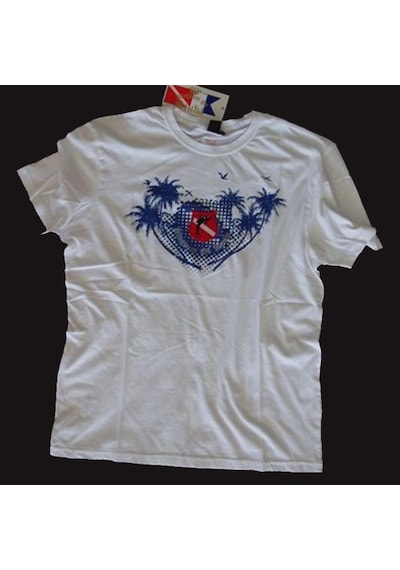 Kraken Kıng Of Scuba T-Shirt Palm & Shark (488626496)