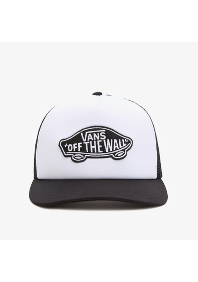 Vans Classic Patch Curved Bill Trucker Erkek Siyah Şapka