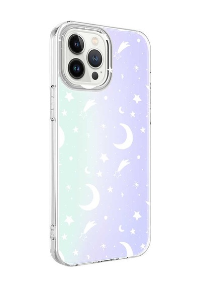 Apple Uyumlu iPhone 13 Pro Kılıf Zore M-Blue Desenli Kılıf