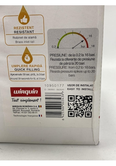 Wirquin Doblo 10950177 3/8 Şamandıra Valfi
