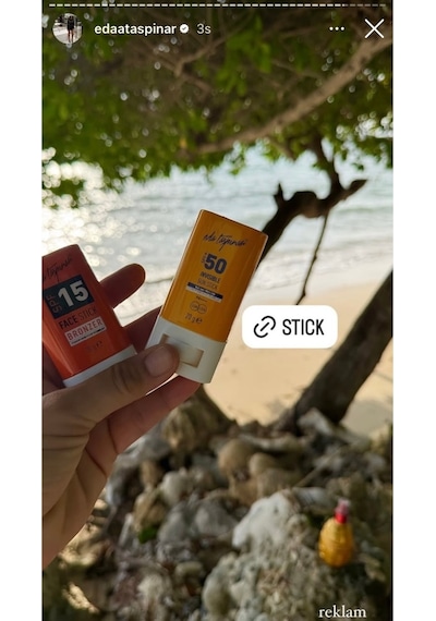 Eda Taşpınar Invisible Yüz Güneş Korucu Stick SPF50+ 20 G