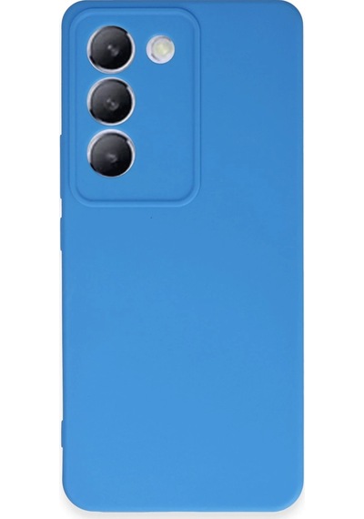 Uryport Vivo V30 Lite 4g Kılıf First Silikon - Mavi