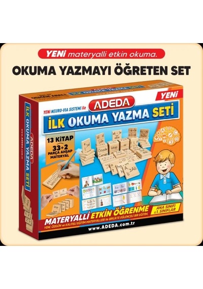 İlk Okuma Yazma Seti Anasınıfı - 1.sınıflar