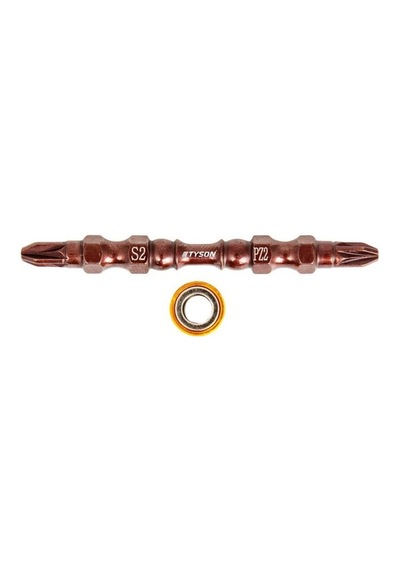 Çift Yönlü 1 Ad Pz2 65mm S2 Çeliği Mıknatıs Uçlu Bits Uç Çelik Matkap Ucu Tornavida Ucu Vidalama Ucu