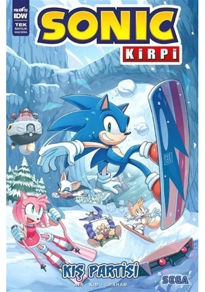 Kirpi Sonic: Kış Partisi / Iasmin Omar Ata