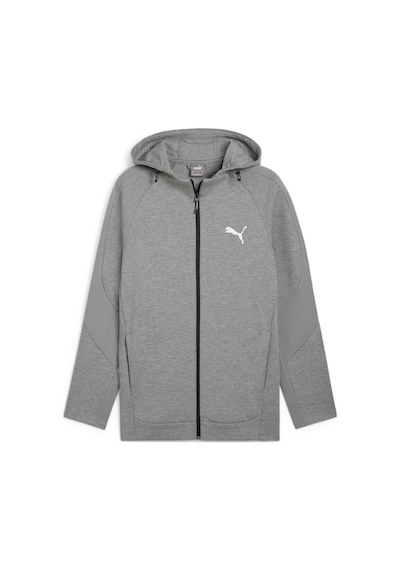 Puma Evostrıpe Erkek Kapüşonlu Üst 681700 03 Gri