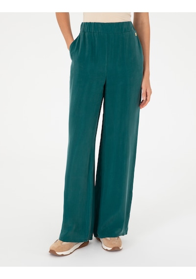 Pierre Cardin Kadın Koyu Yeşil Pantolon Kanvas-chino 50291295-vr079 Koyu Yeşil