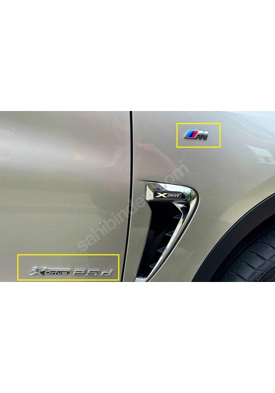 Xdrive25d & M Çamurluk Yazı Seti 2'li Paket