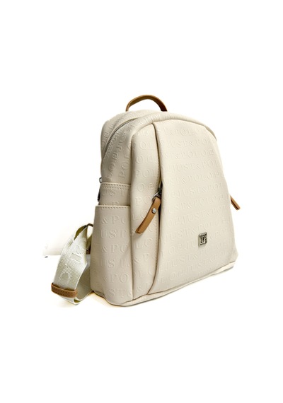 Just Polo Kadın Yeni Sezon Büyük Boy Sırt Çantası 6011mh Krem Camel Yeni