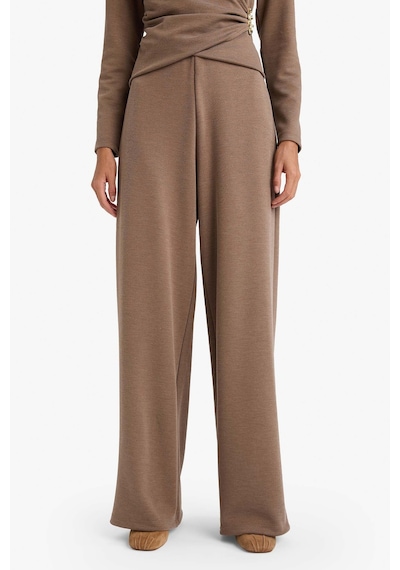 Defacto Wide Leg Pantolon G8029ax26spbn531 Kahve-bn531