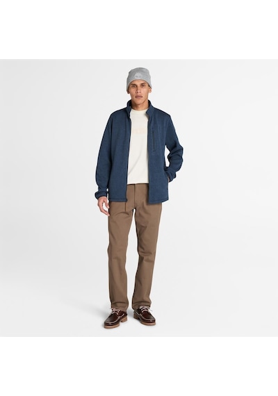 Timberland Melange Fleece Erkek Ceket-33867 Lacivert