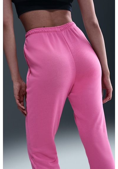 Nike Sportswear Chill Terry High Rise Jogger Kadın Yüksek Bel Slim Fit Eşofman Altı Pembe Pembe