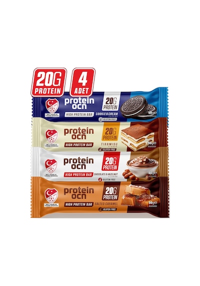 Proteinocean Protein Bar - Karma Kutu - 50 G x 4 Adet Proteinocean Protein Bar - Karma Kutu - 50 G x 4 Adet