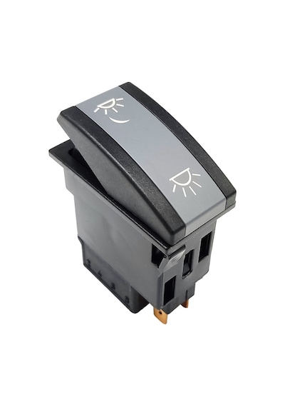 OTOKAR Doruk Ledli Spot Lamba Anahtarı 8 Pin (On-On-On) Ampullü 24V