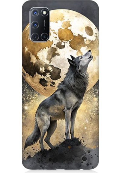 Oppo A52 Uyumlu Bisiklet Yarışı Desenli Silikon Kılıf
