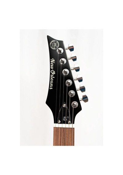 New Orleans Fts240 Mat Koyu Kahve Solak Elektro Perdesiz Gitar