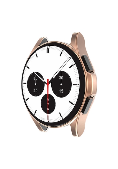 Galaxy Uyumlu Watch 4 Classic 42mm Mkst Watch Gard 02 Koruyucu Silikon - Siyah